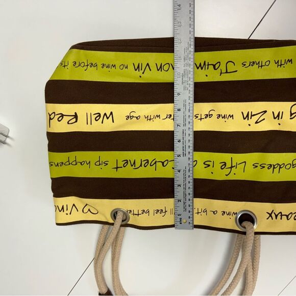 Chris's Stuff Wine Lover Tote Bag Quotes Sayings Shoulder Bag - Picture 9 of 11